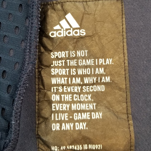 Blue Adidas ID Stadium Jacket, Sz XS-S, (NWOT) - Picture 8 of 8